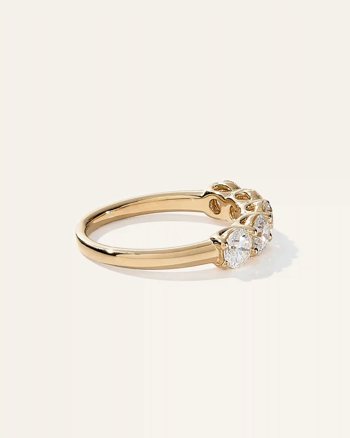 Lab Grown Diamond Five Stone Band