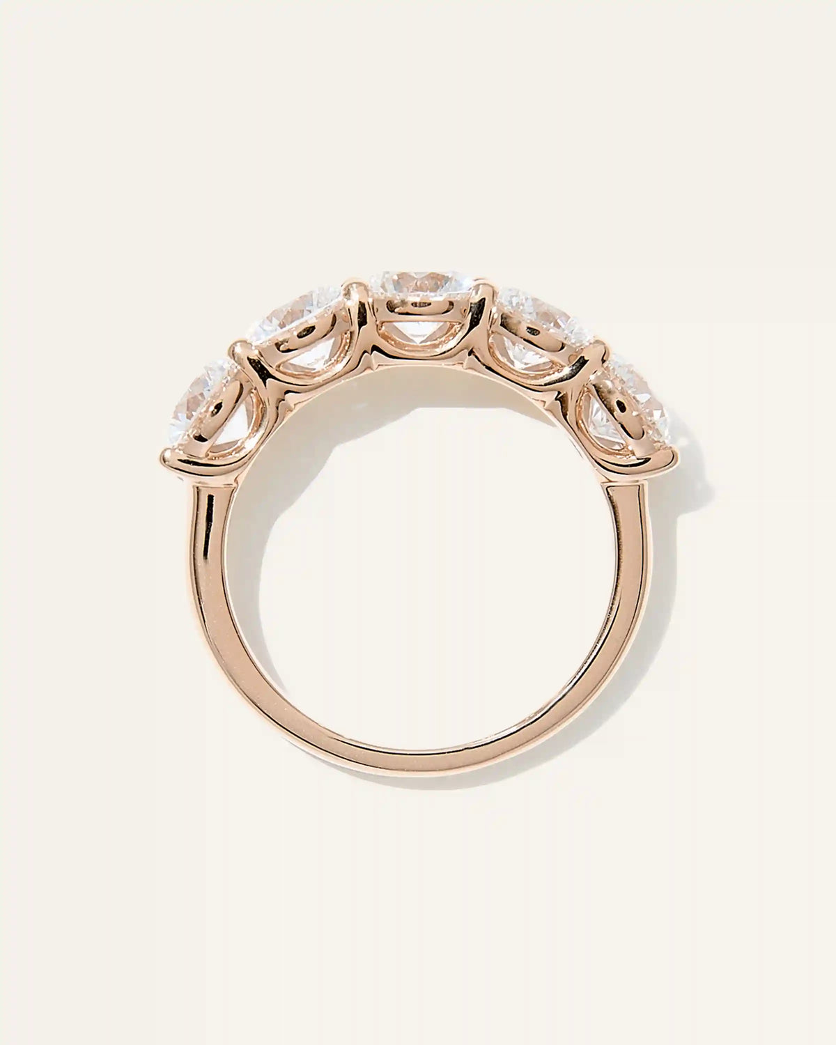 Lab Grown Diamond Five Stone Band