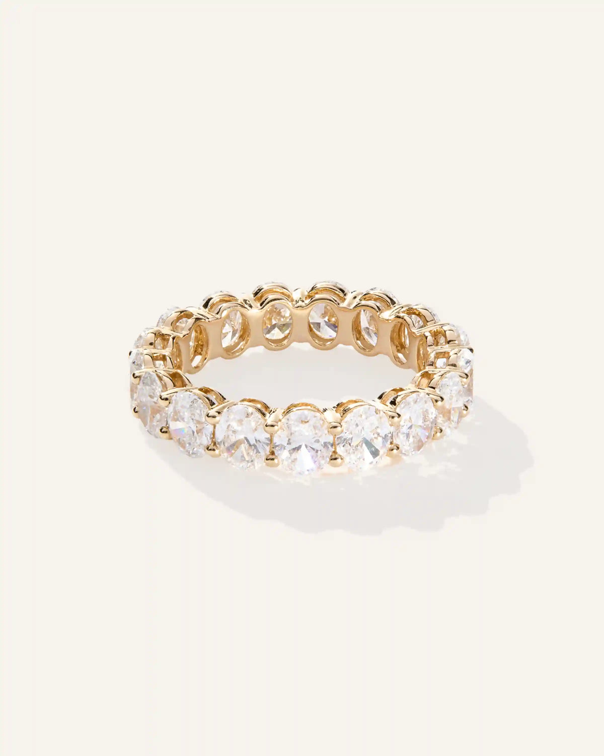 Lab Grown Diamond Oval Eternity Band