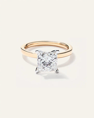 Lab Grown Diamond Princess Comfort Fit Engagement Ring - 2.5ct