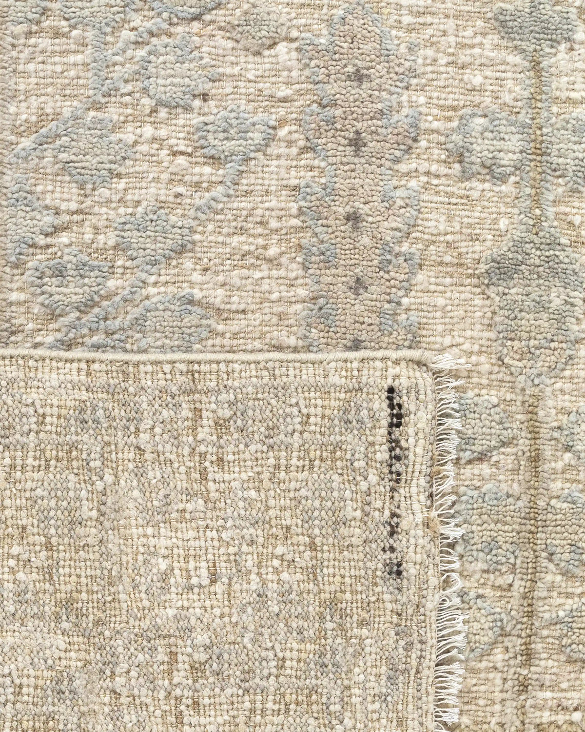 Fern Hand-Knotted Wool Rug