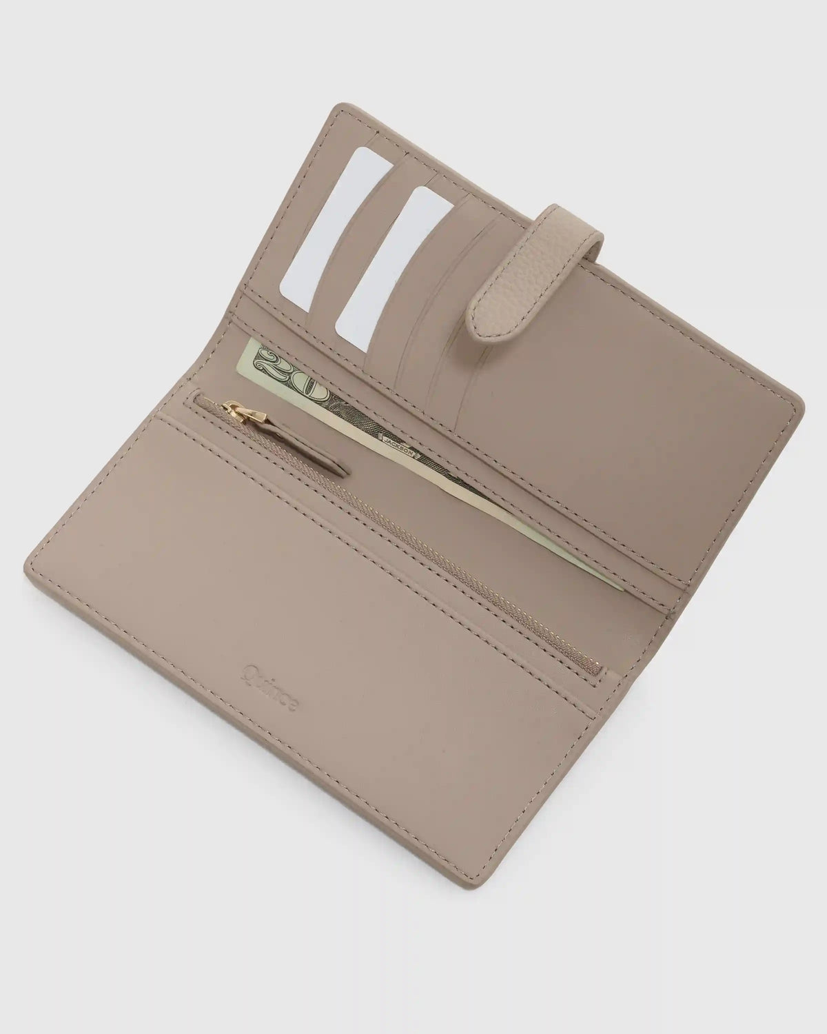 Italian Pebbled Leather Bifold 2-in-1 Wallet