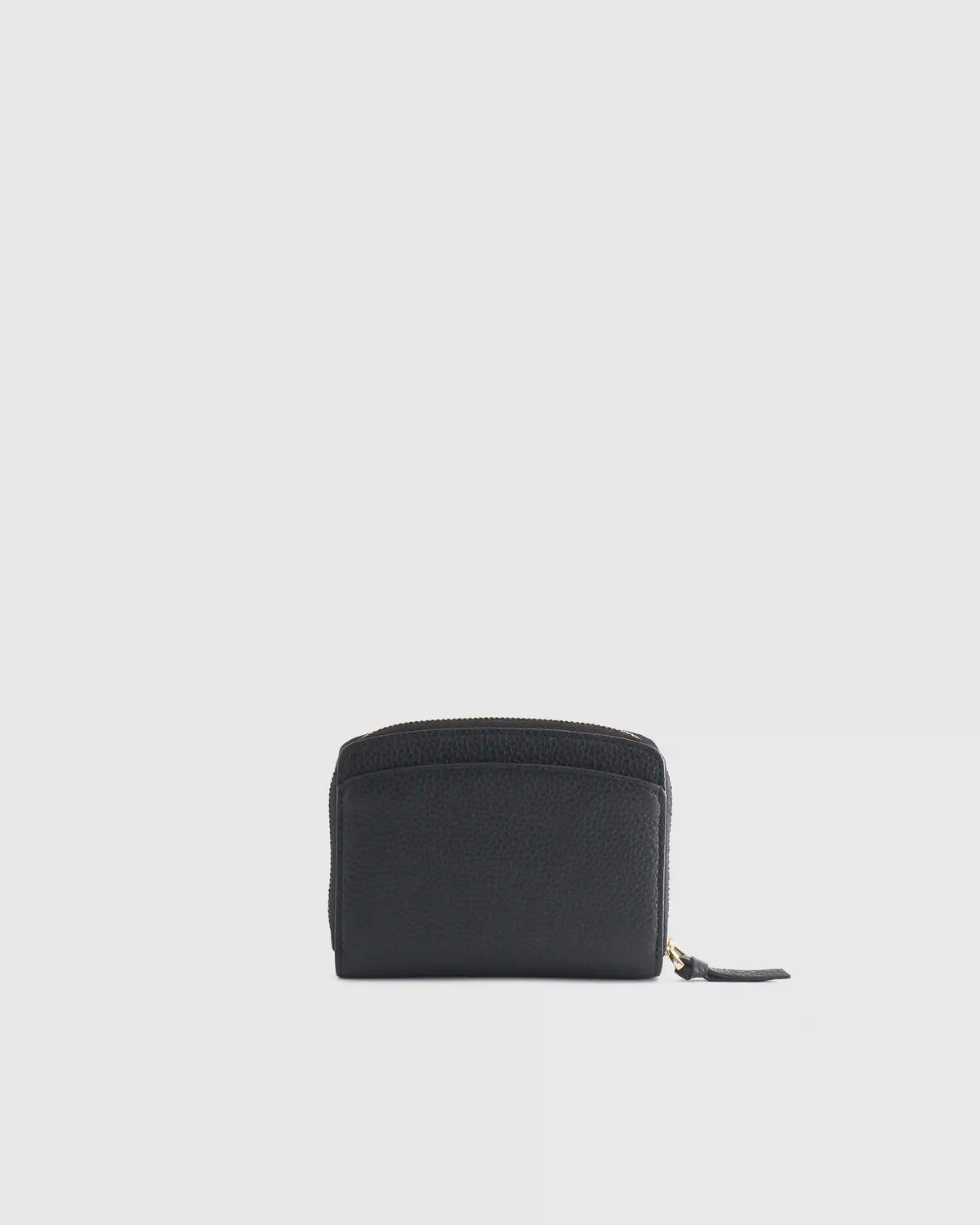Italian Pebbled Leather Compact Wallet