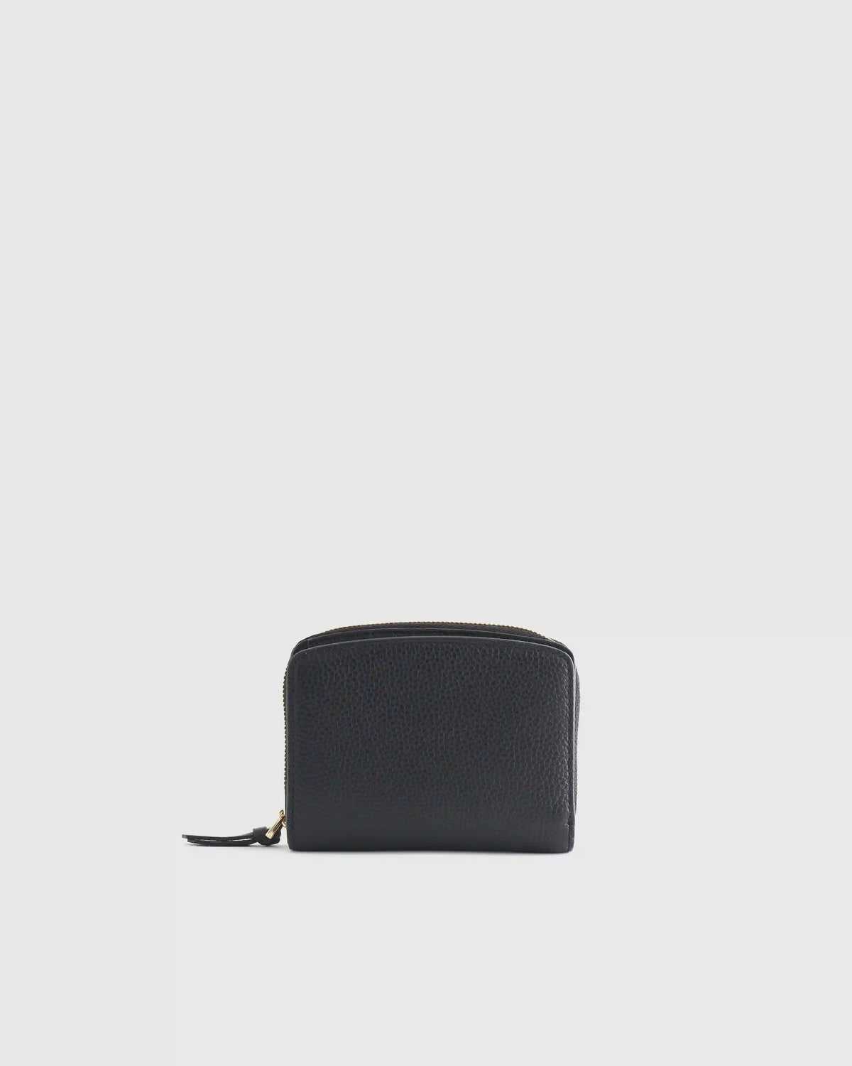 Italian Pebbled Leather Compact Wallet