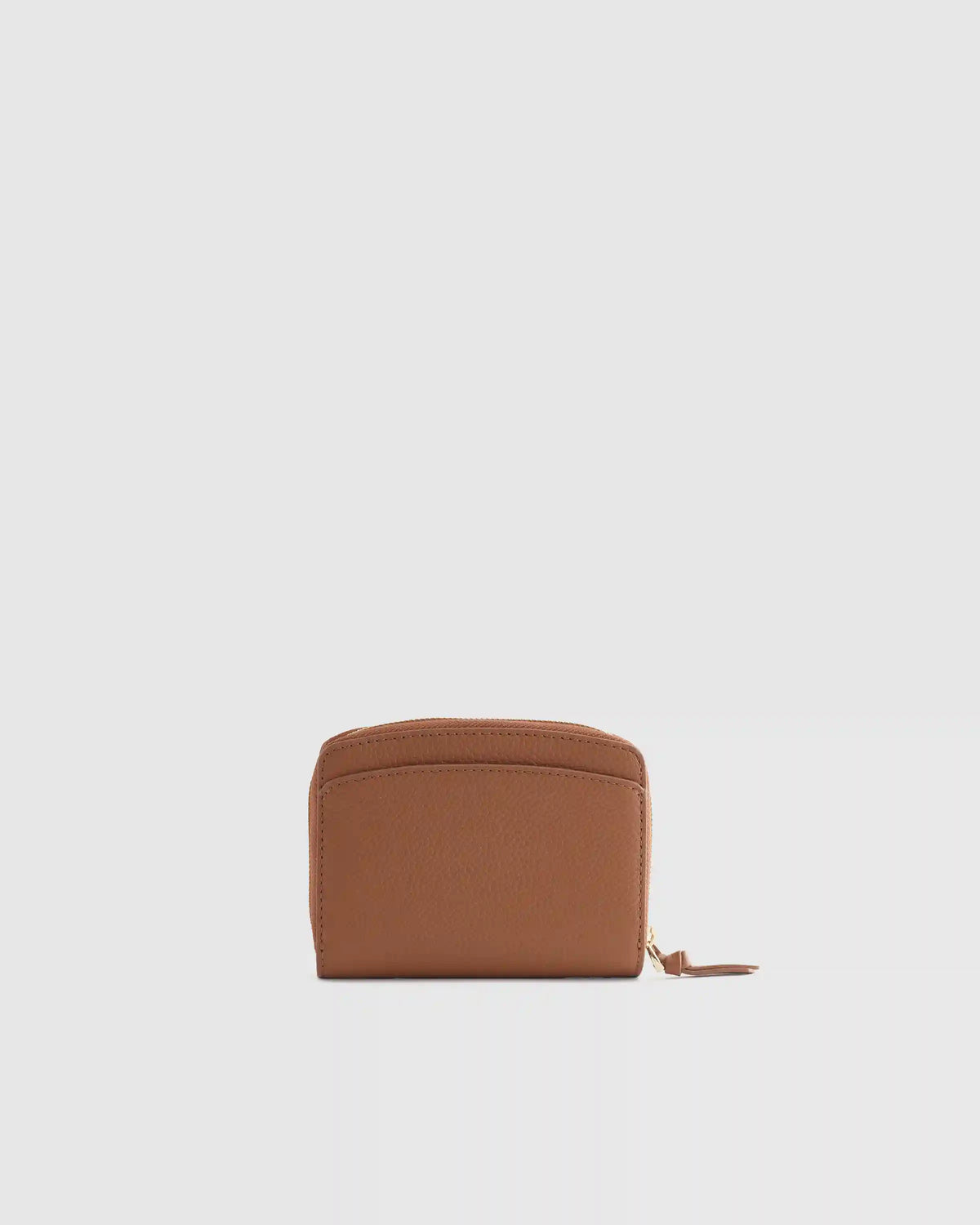 Italian Pebbled Leather Compact Wallet