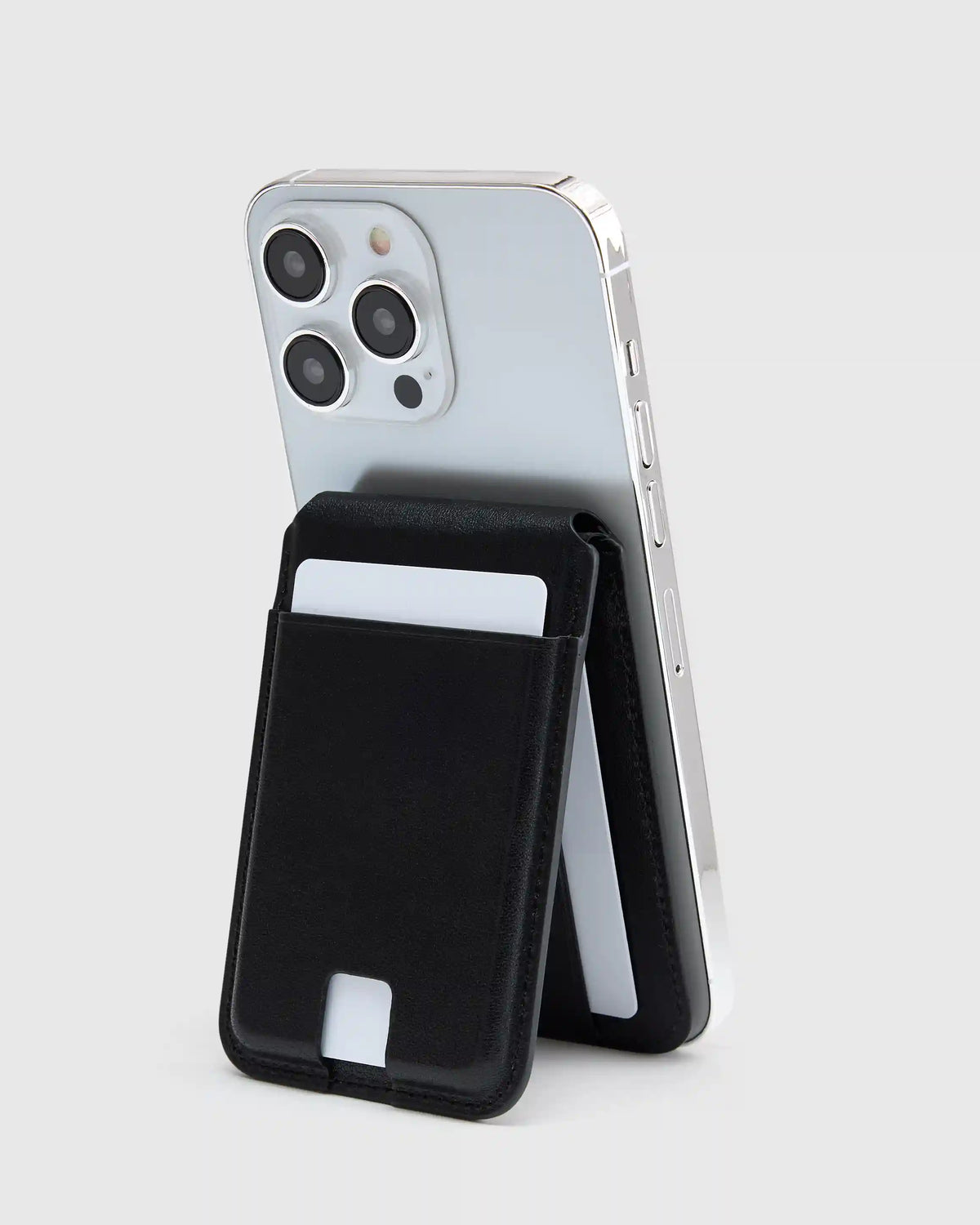 Leather MagSafe Wallet & Phone Stand