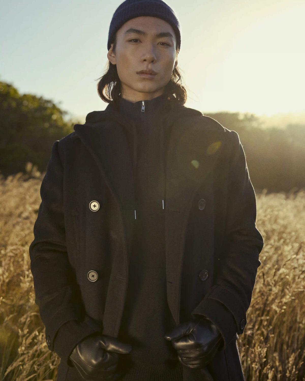 Mongolian Spring Cashmere Quarter Zip Sweater