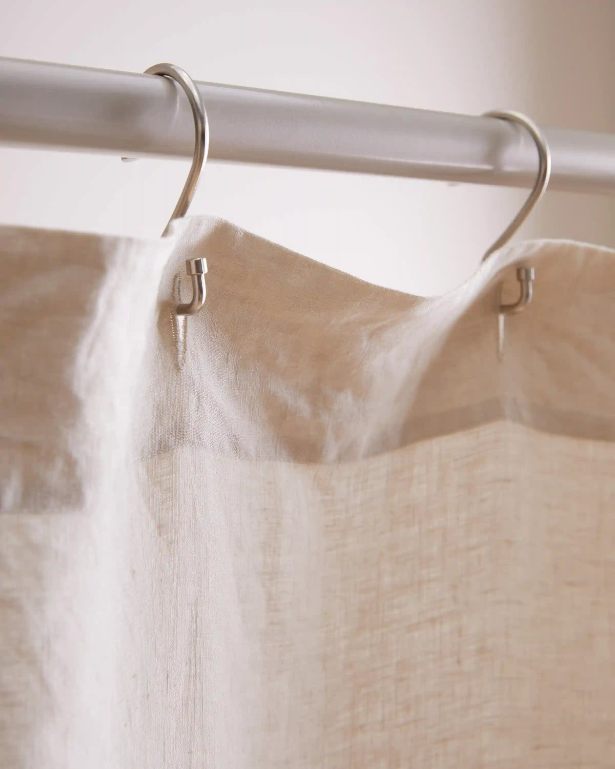 European Linen Shower Curtain
