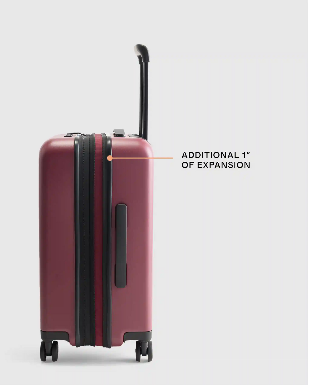Expandable Carry-On Suitcase