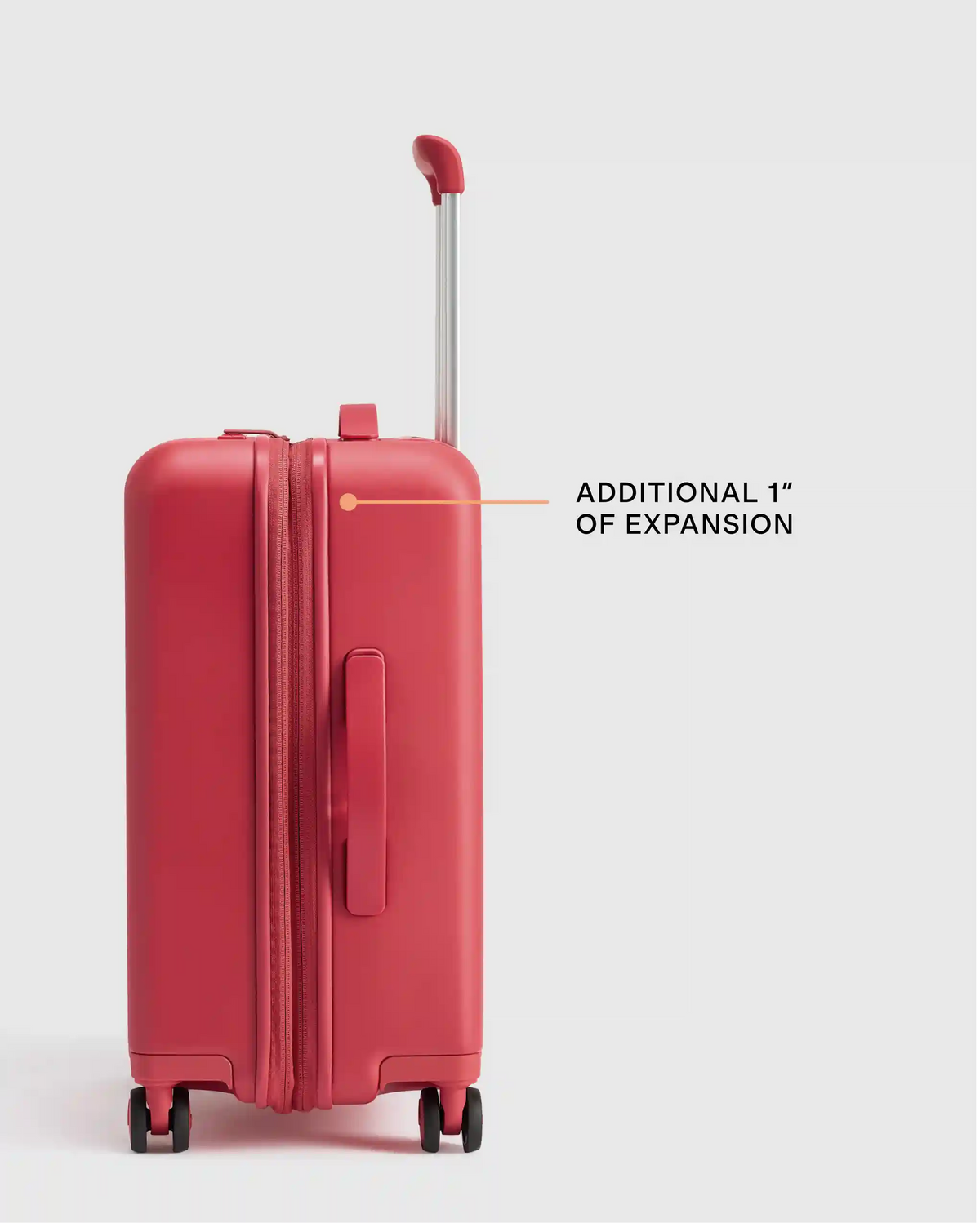 Expandable Small Carry-On Suitcase