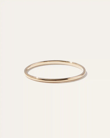 14K Gold Stacker Ring