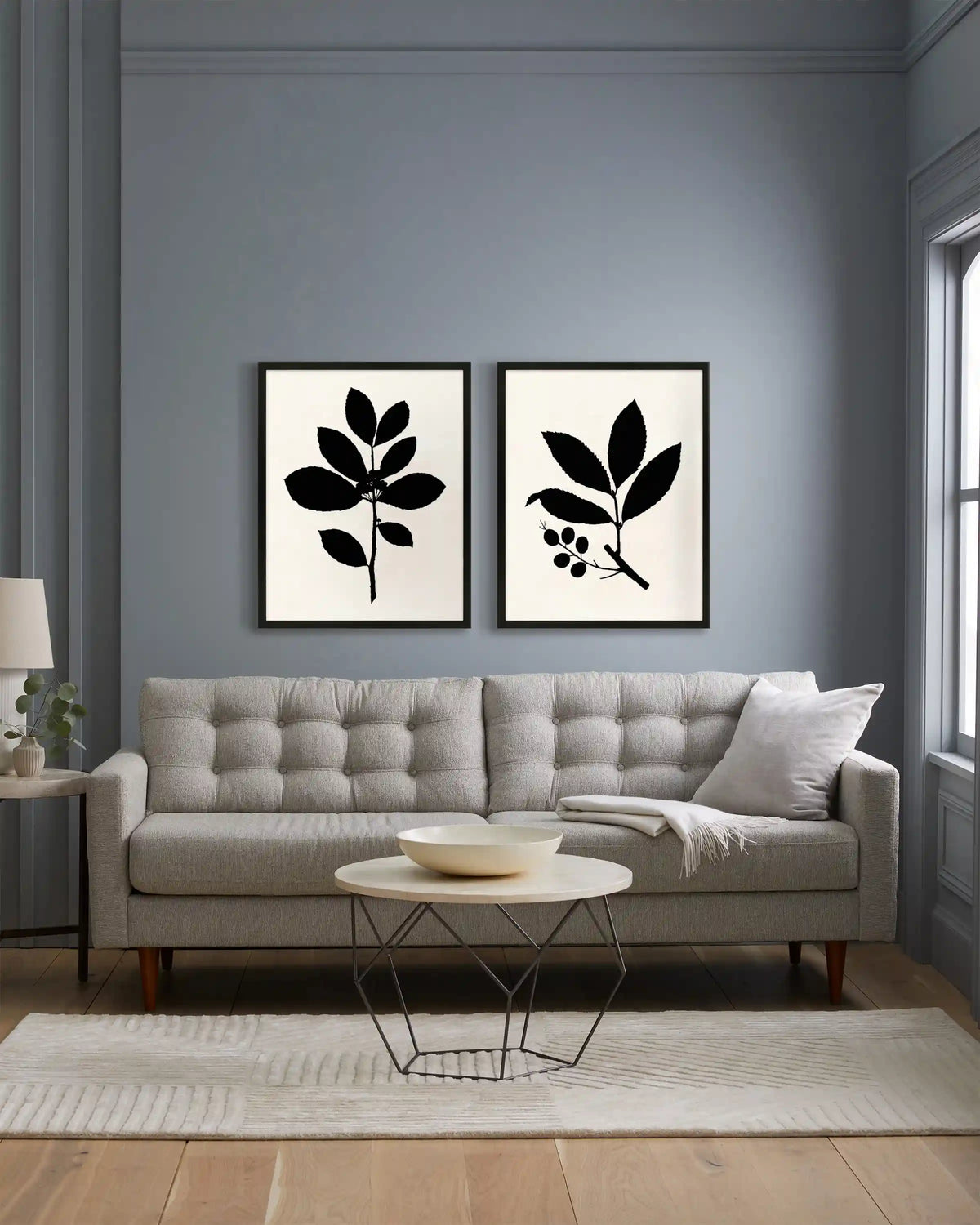 Tea Tree, Cherry Laurel by Philippa Katz (Set of 2)