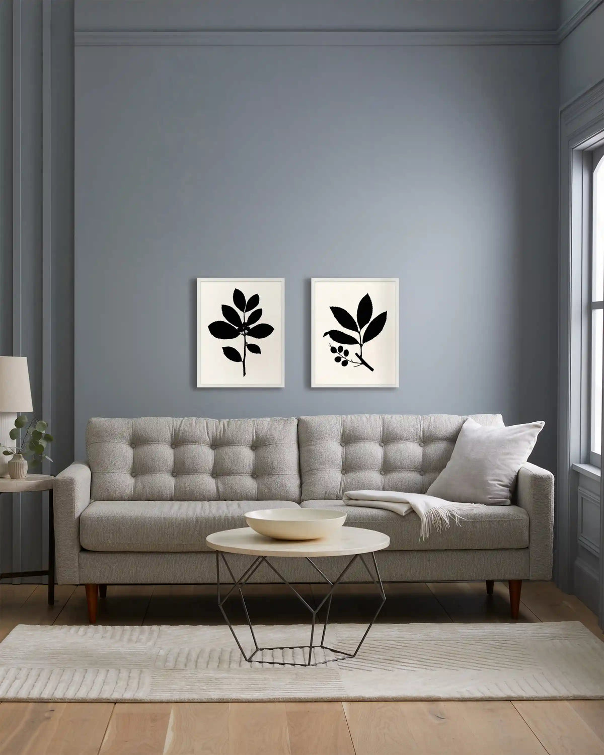 Tea Tree, Cherry Laurel by Philippa Katz (Set of 2)