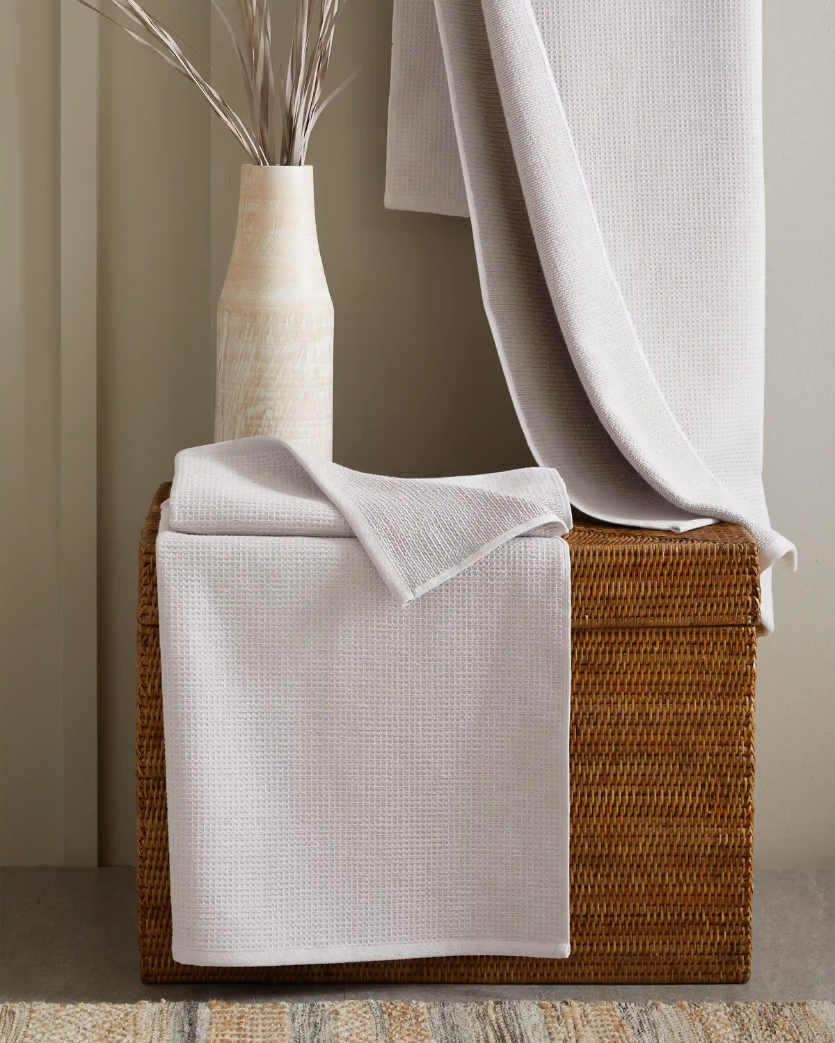 Turkish Waffle Terry Bath Sheet (Set of 2)