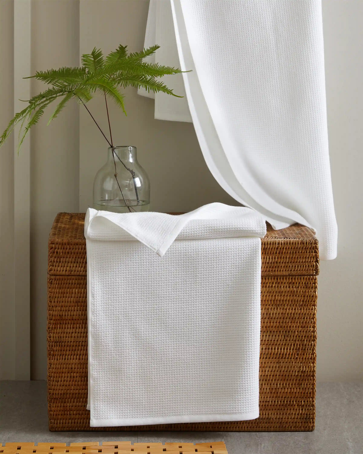Turkish Waffle Terry Bath Sheet (Set of 2)