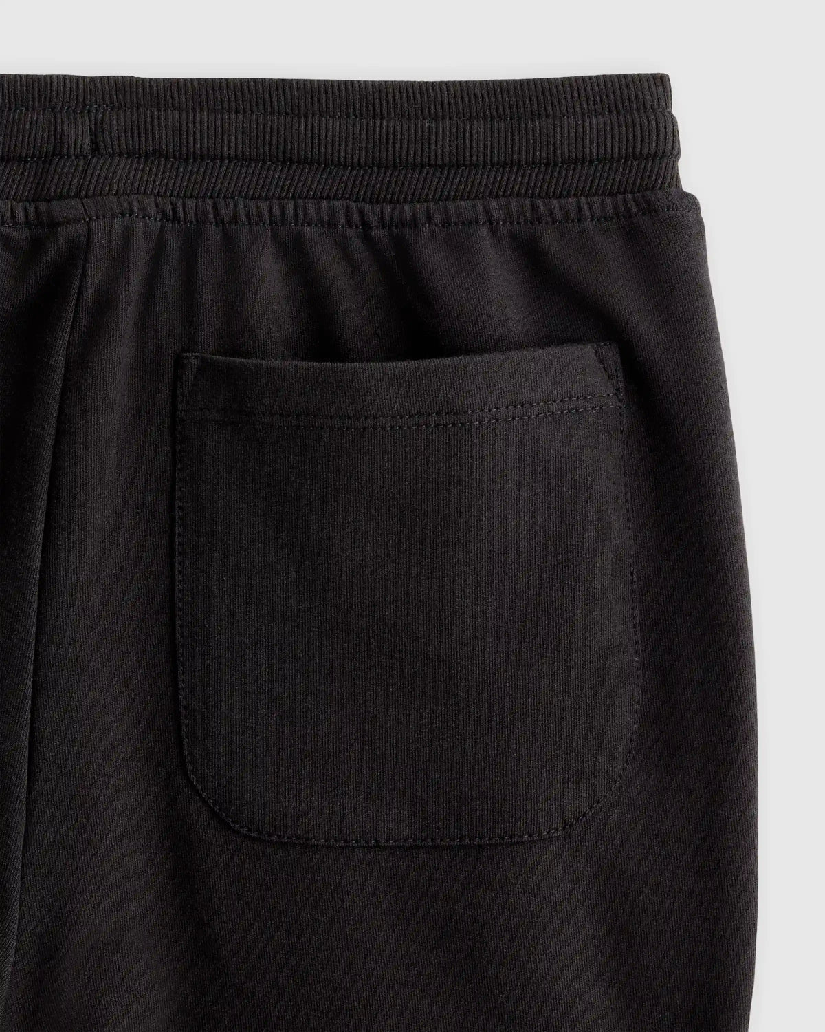 Organic Cotton French Terry Reinforced Knee Slim Jogger