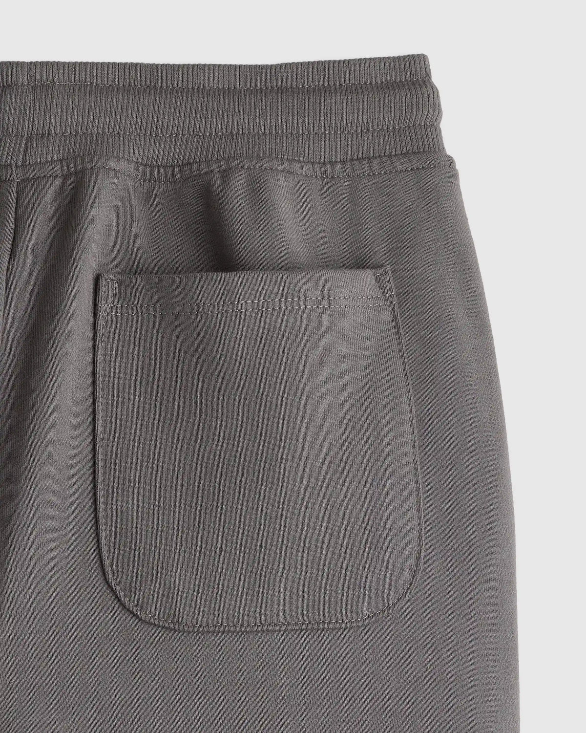 Organic Cotton French Terry Reinforced Knee Slim Jogger