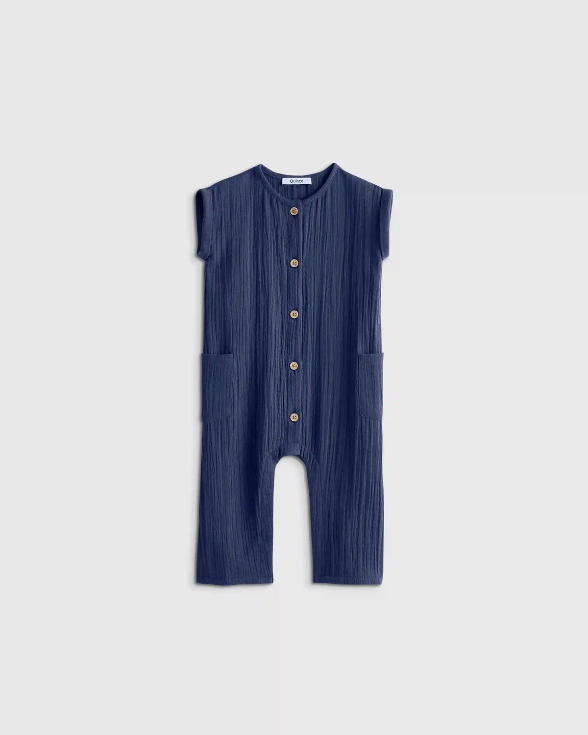 100% Organic Cotton Gauze Romper