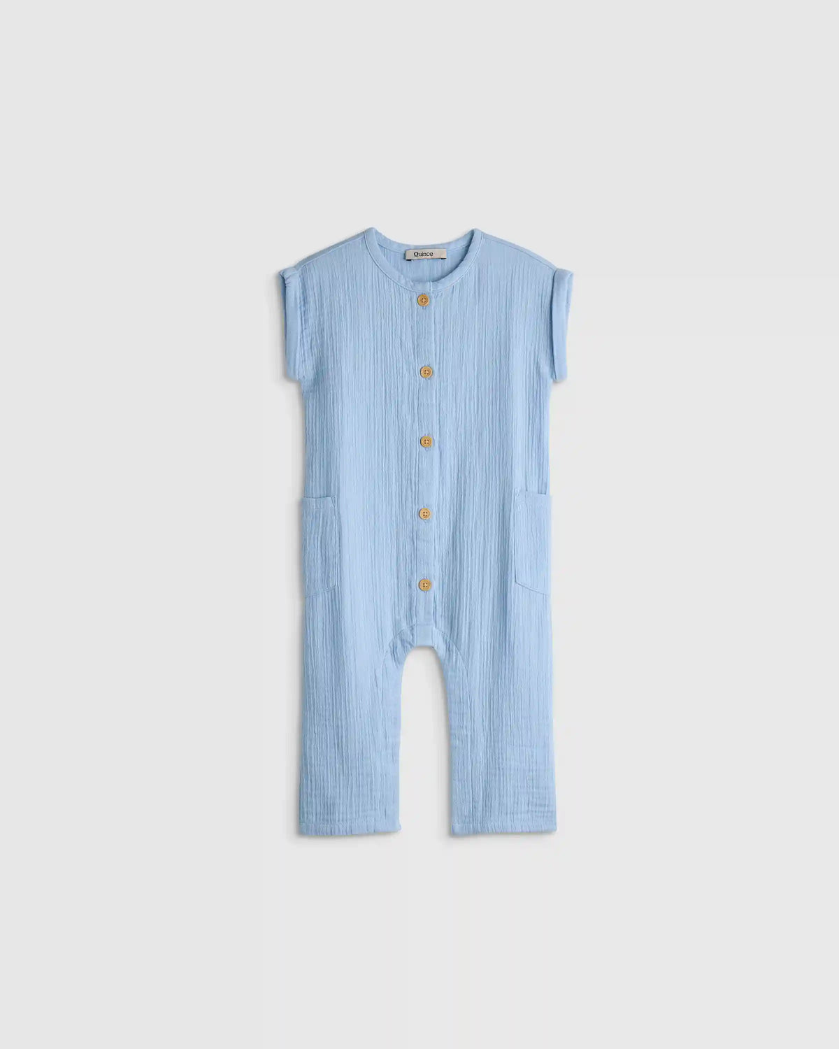 100% Organic Cotton Gauze Romper