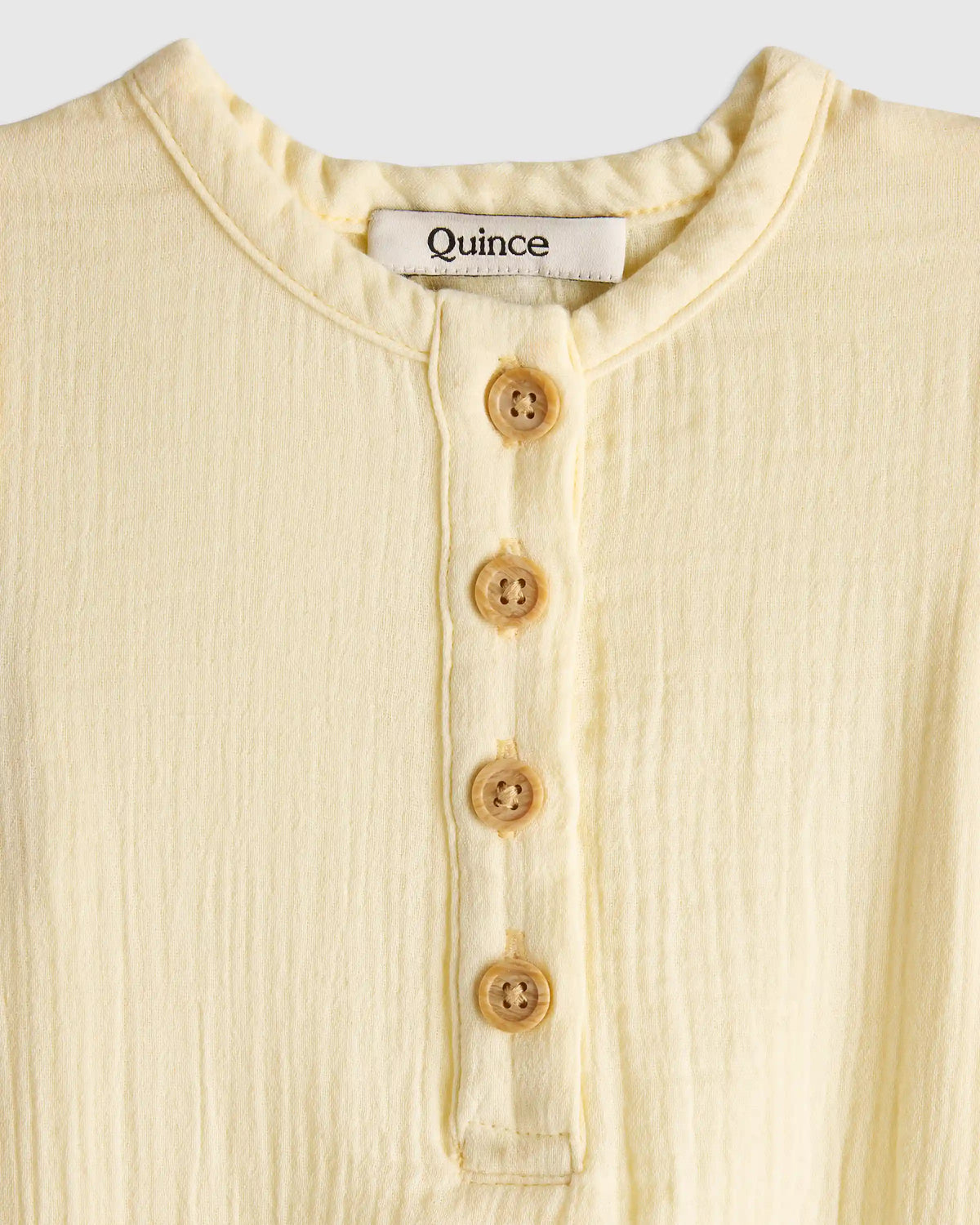 100% Organic Cotton Gauze Bubble Romper