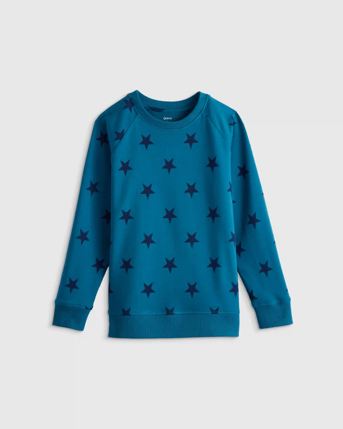 Organic Cotton French Terry Crew Neck Sweatshirt