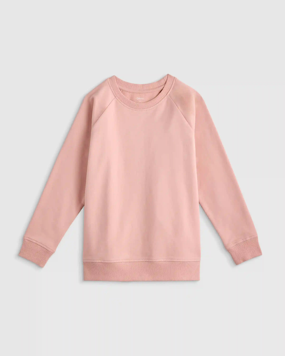 Organic Cotton French Terry Crew Neck Sweatshirt