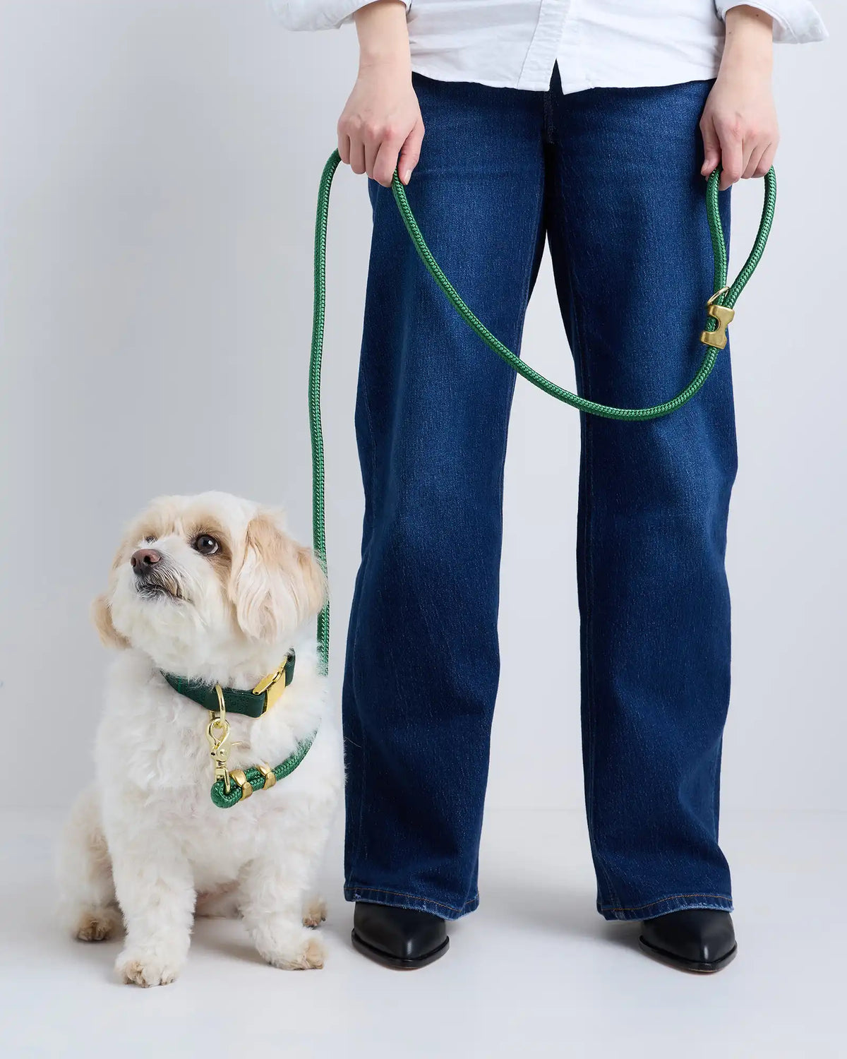 Double-Braided Nylon Rope Dog Leash