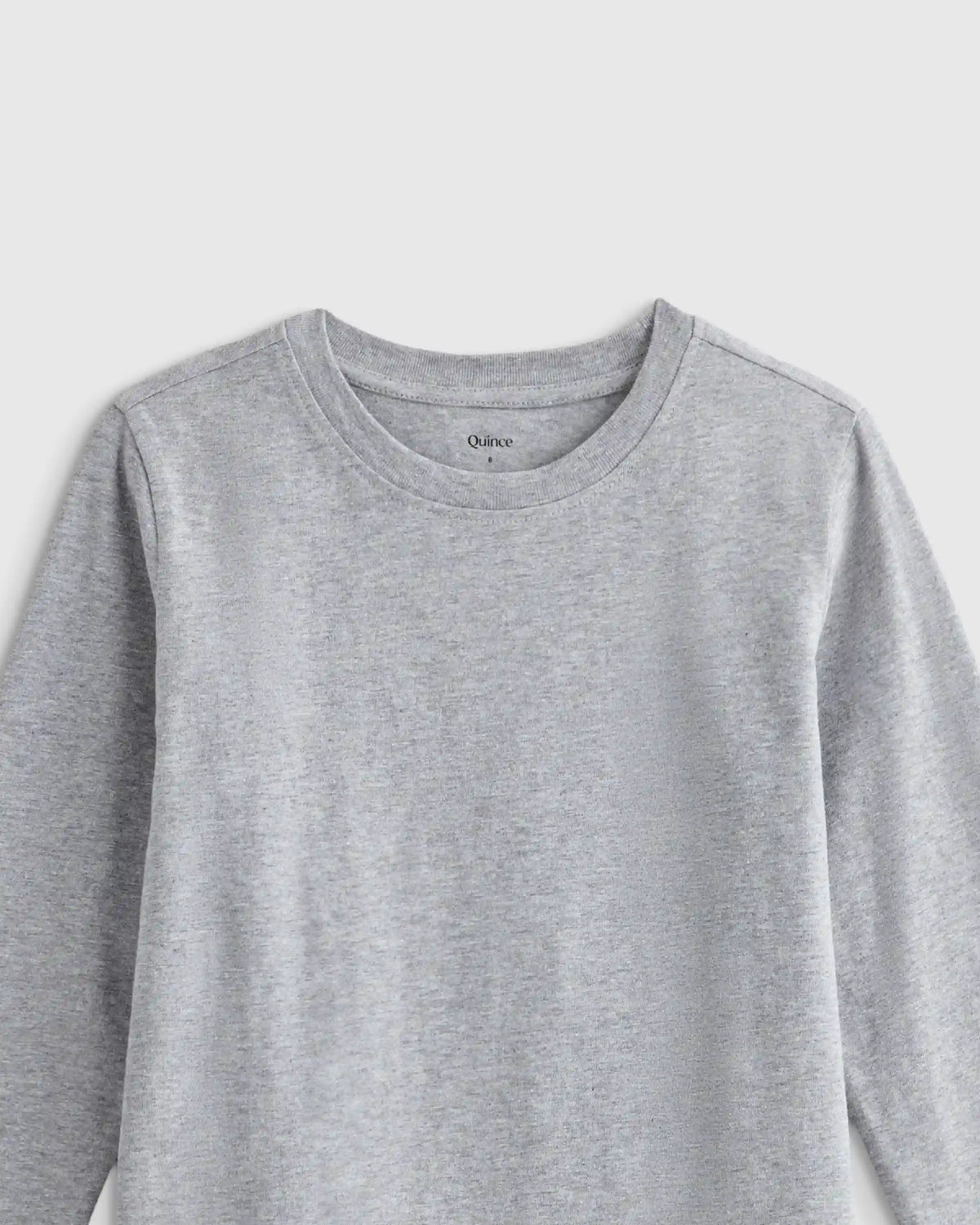 100% Organic Cotton Jersey Long Sleeve Tee
