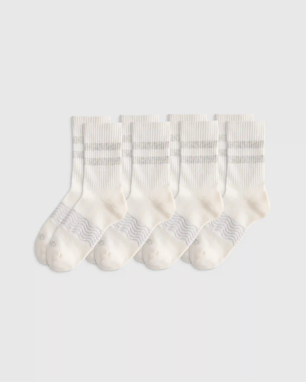 Everyday Cotton Varsity Stripes Half-Crew Sock (4-Pack)