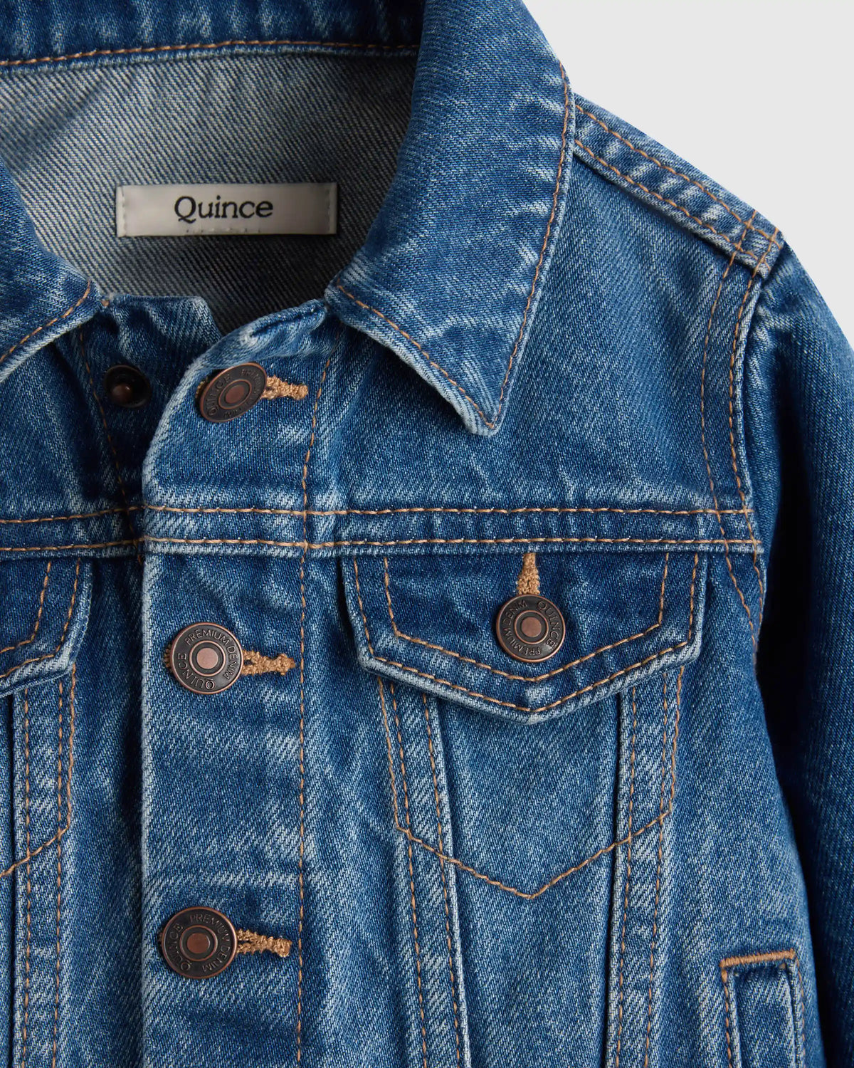 100% Organic Cotton Denim Jacket