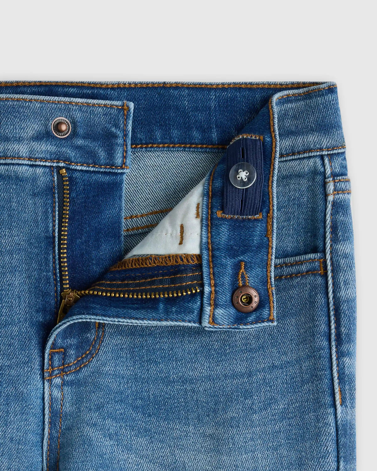 Girls Stretch Flare Jeans