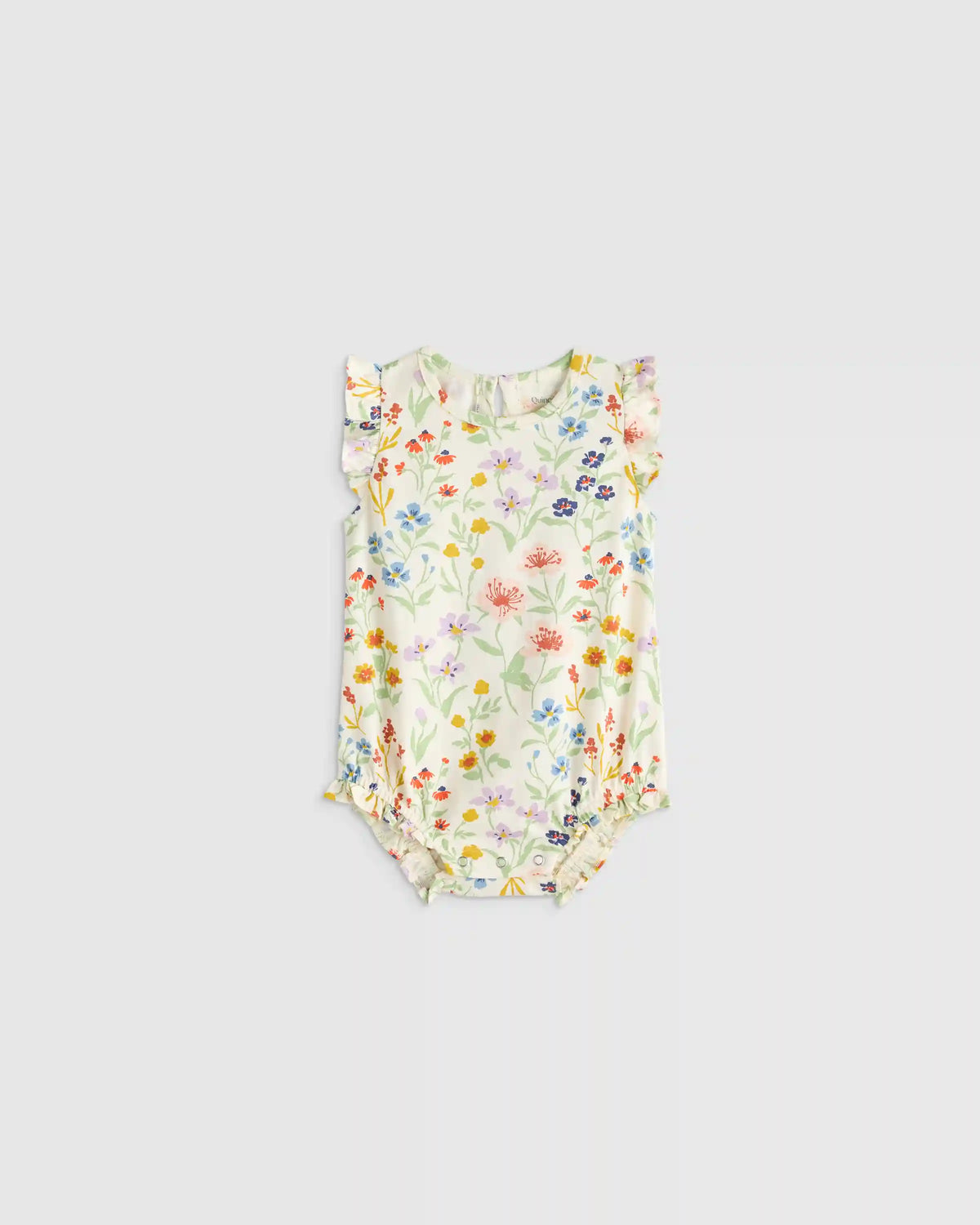 100% Organic Cotton Bubble Romper