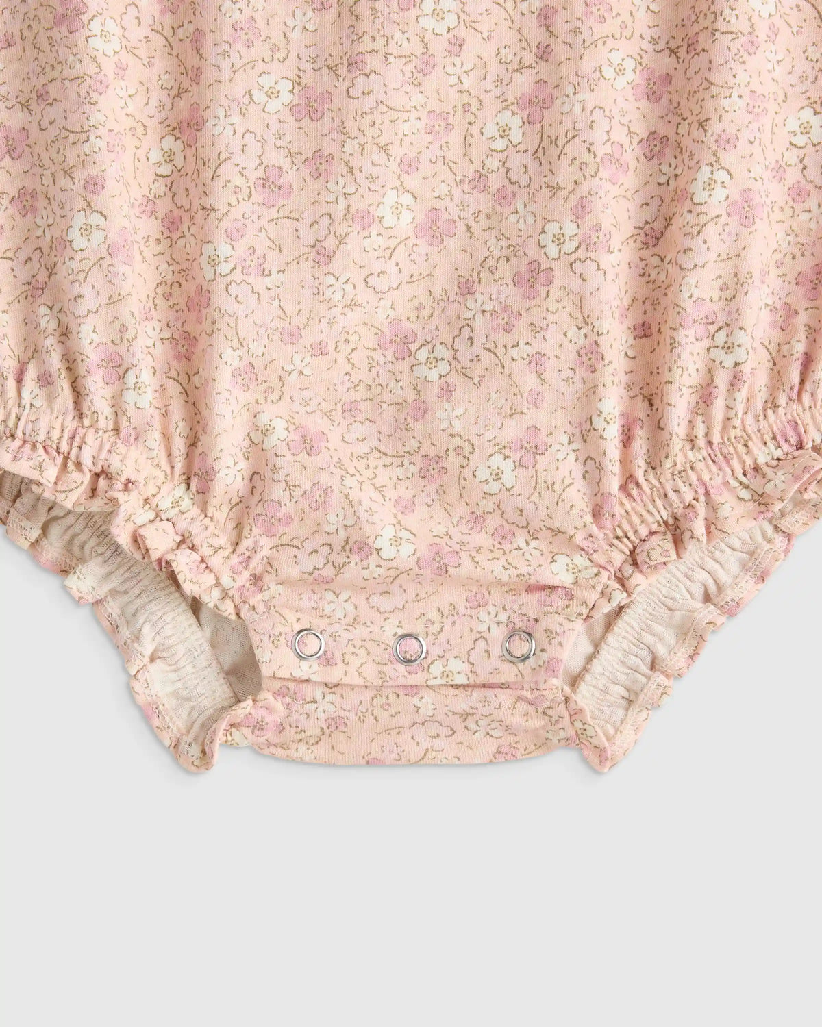 100% Organic Cotton Bubble Romper