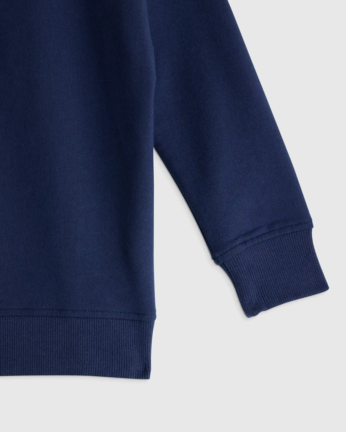 Organic Cotton French Terry Quarter-Zip