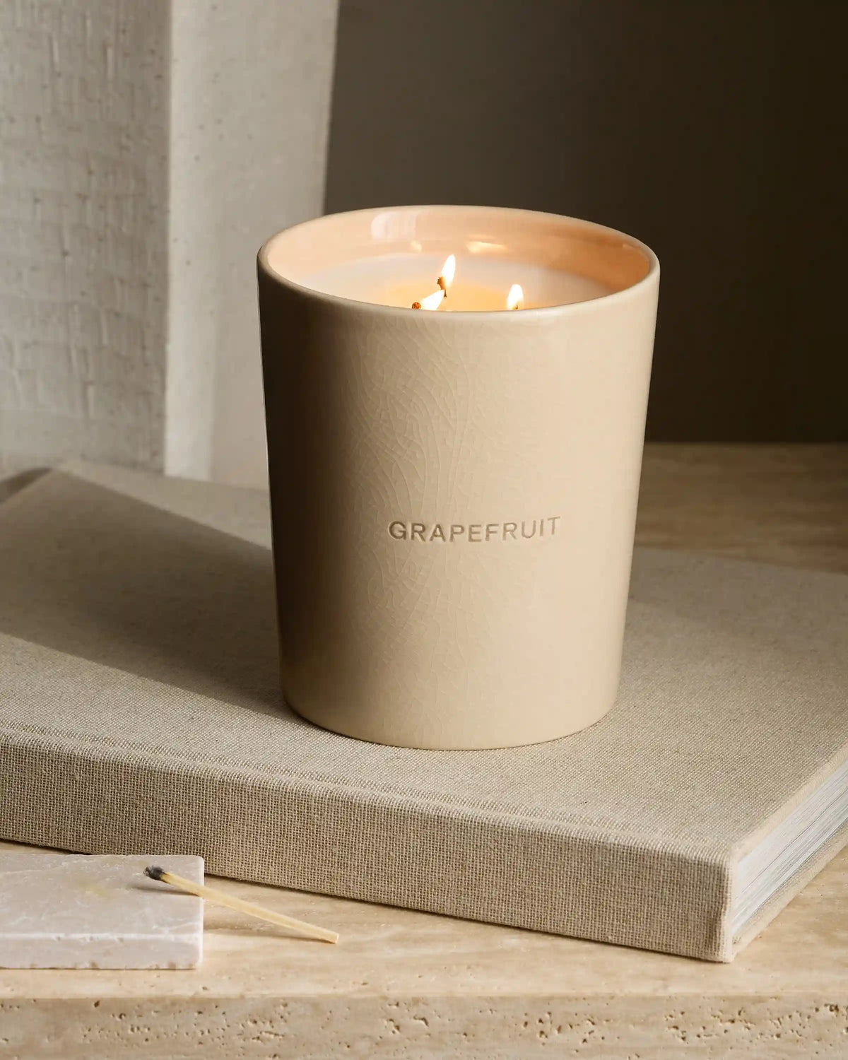 Grapefruit 3-Wick Luxury Candle