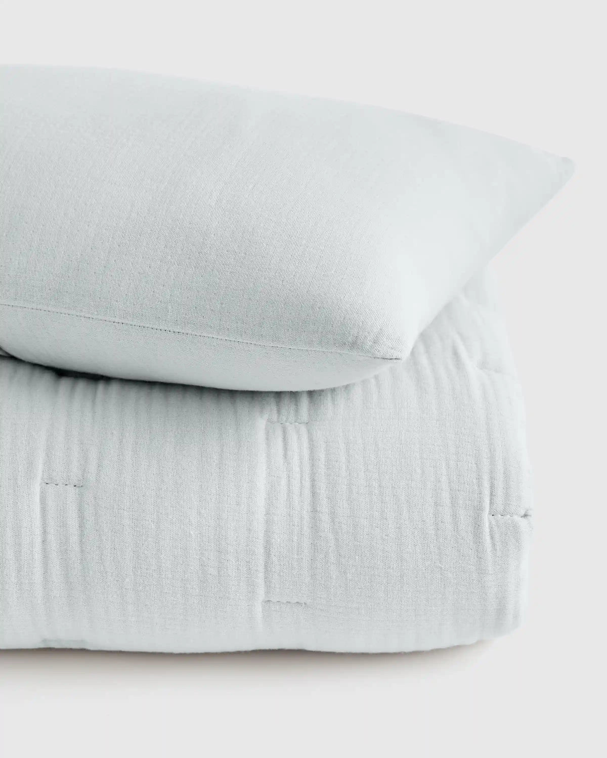 Organic Cotton Gauze Toddler Quilt & Sham Set