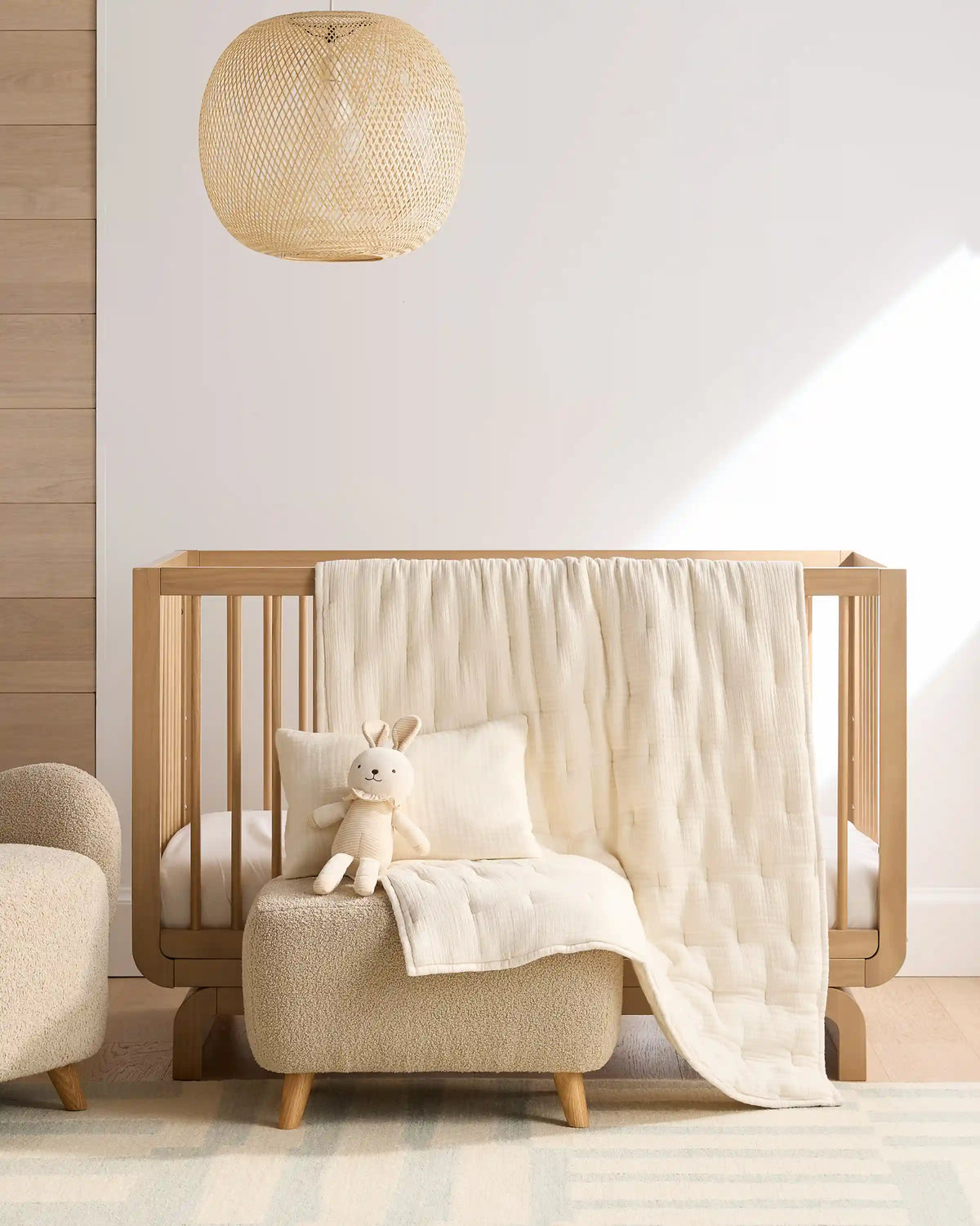 Organic Cotton Gauze Toddler Quilt