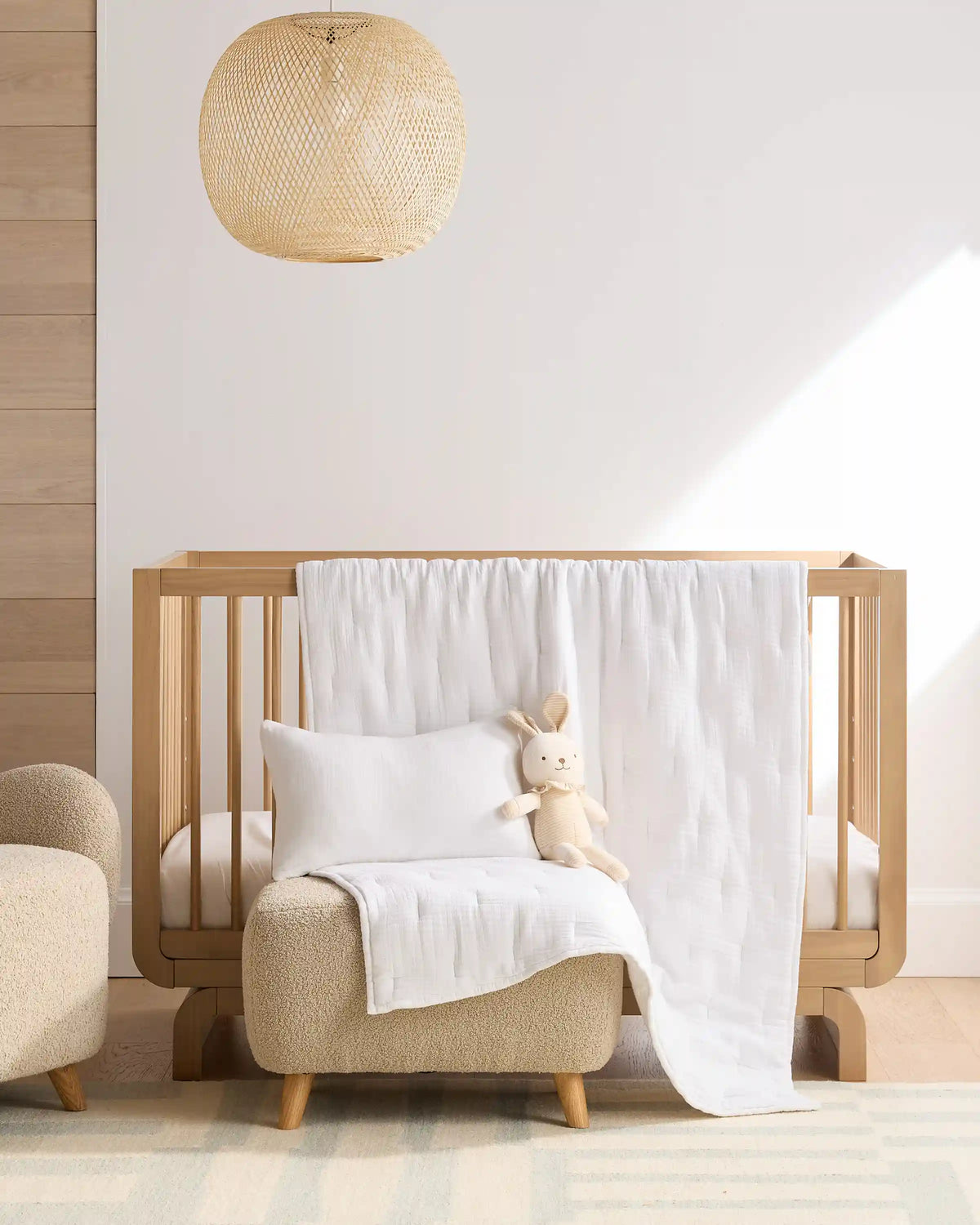Organic Cotton Gauze Toddler Quilt