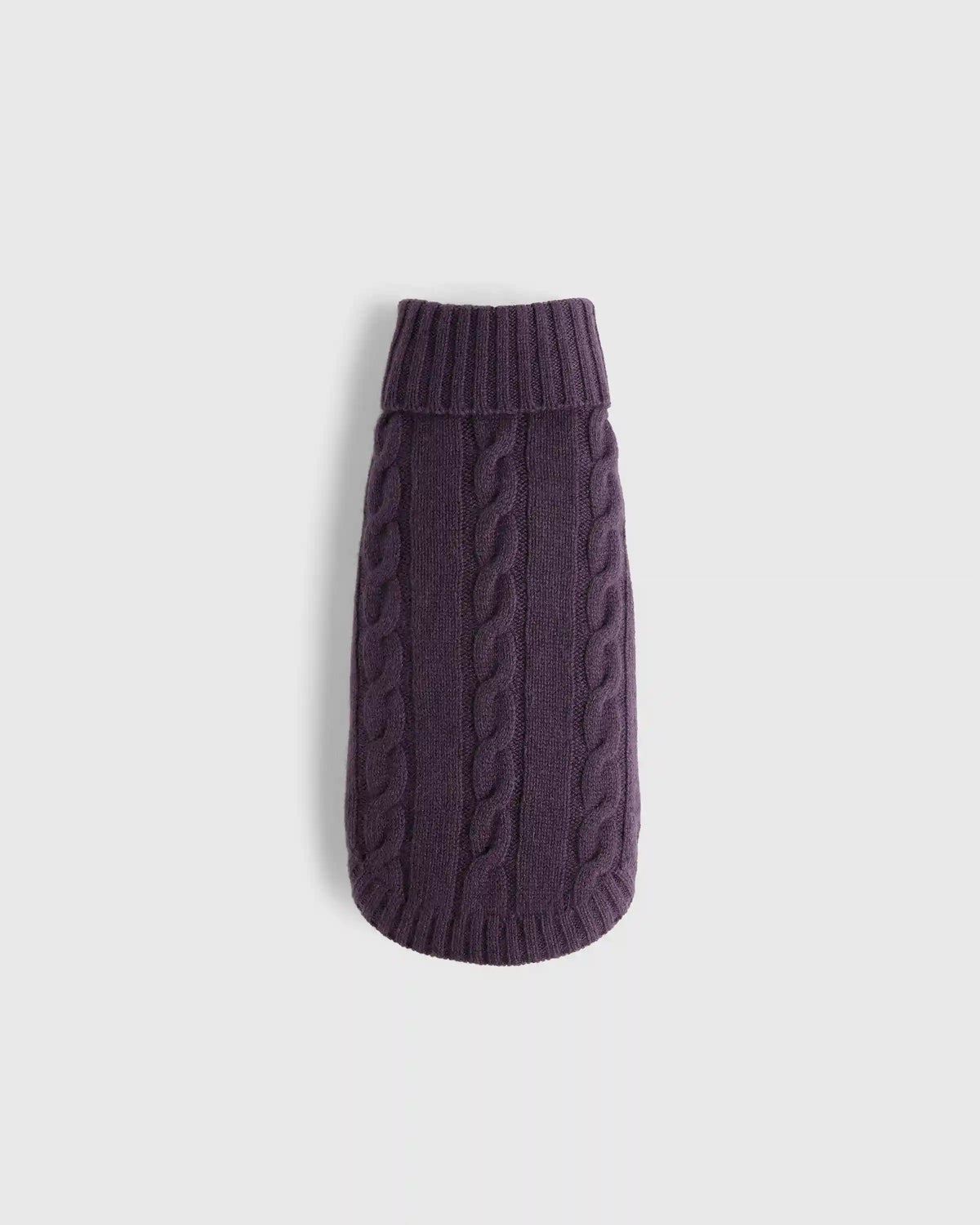 Mongolian Cashmere Cable Knit Dog Sweater
