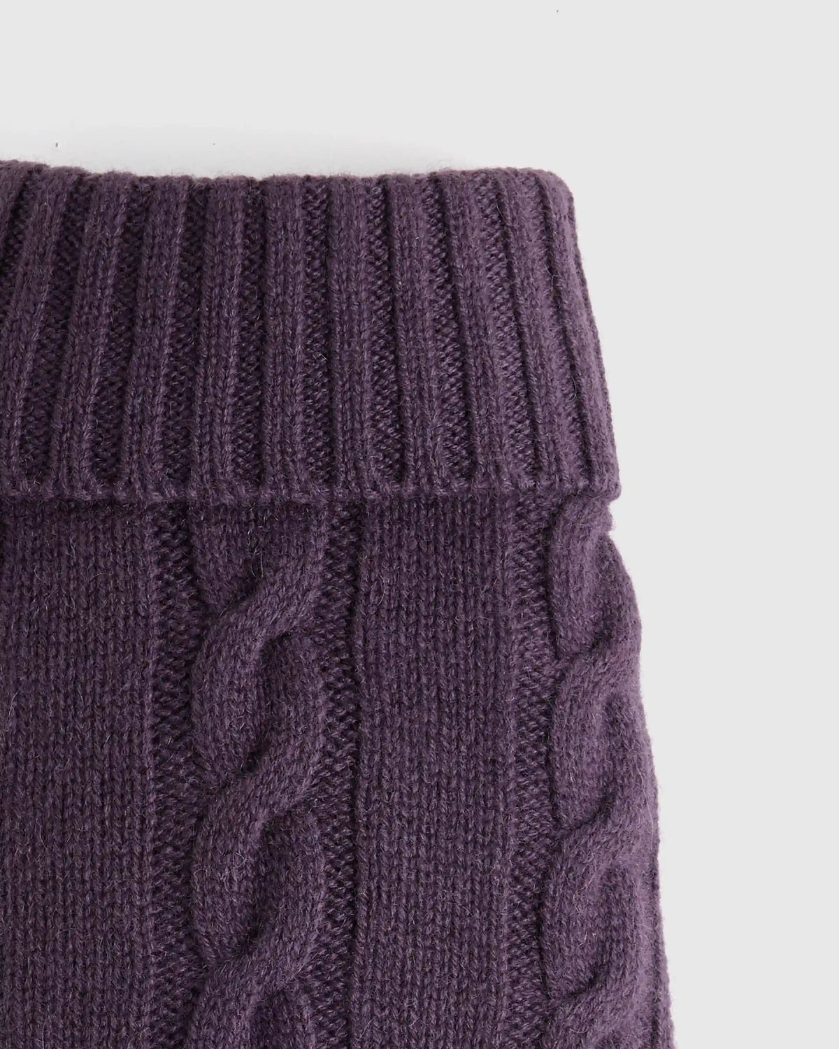 Mongolian Cashmere Cable Knit Dog Sweater