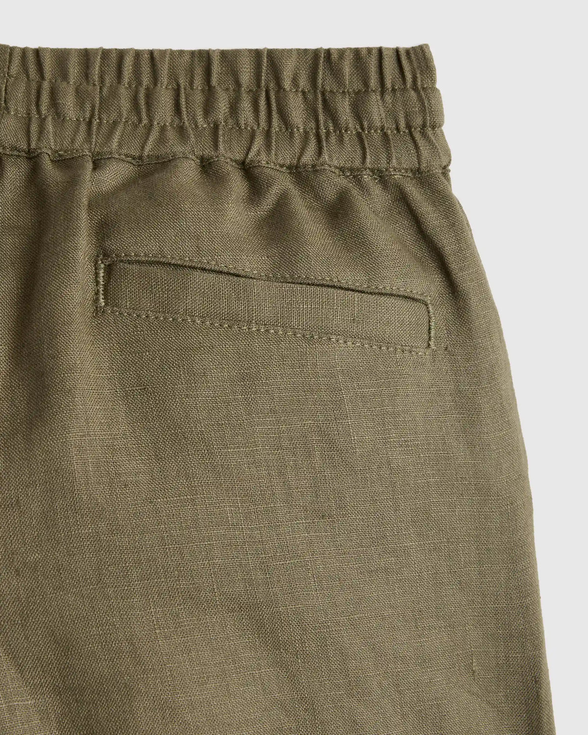 100% European Linen Drawstring Shorts