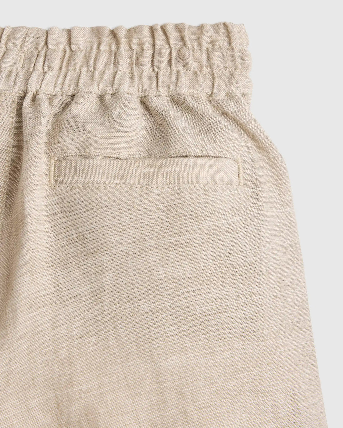 100% European Linen Drawstring Shorts