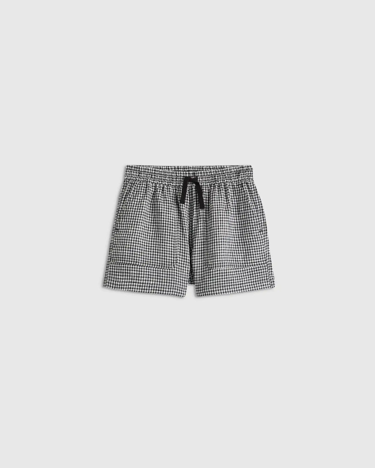 100% European Linen Drawstring Shorts