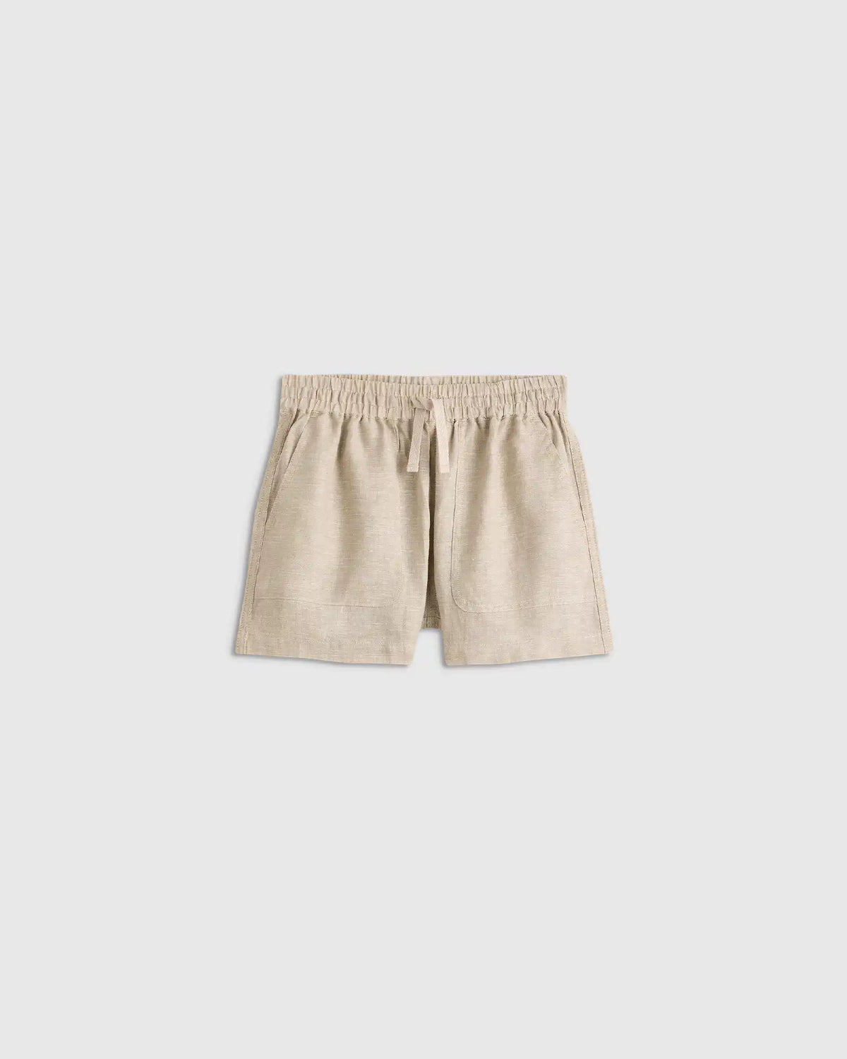 100% European Linen Drawstring Shorts