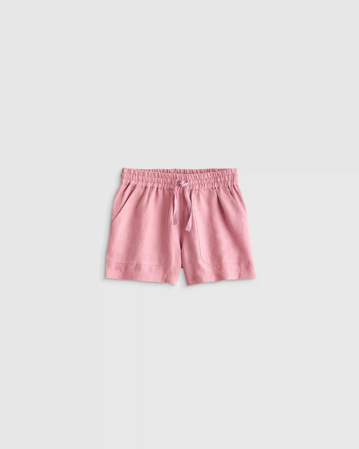 100% European Linen Drawstring Shorts