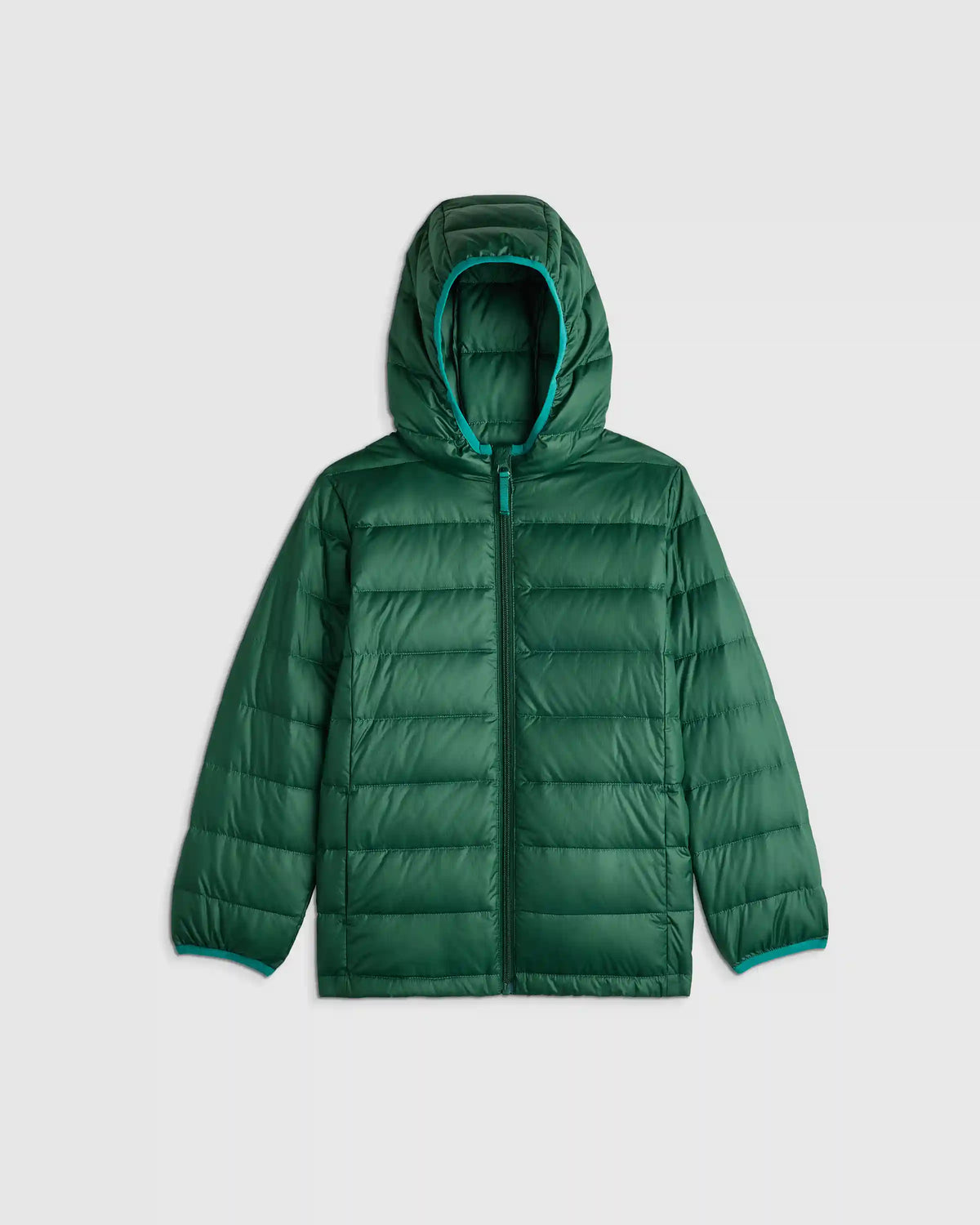 Lightweight Down Hooded Puffer Jacket