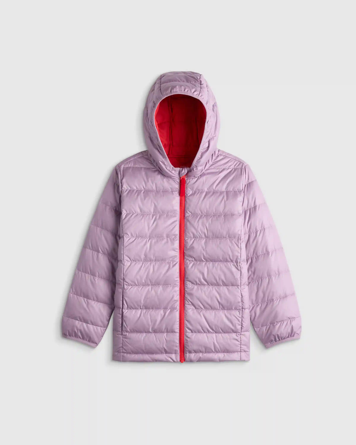 Lightweight Down Hooded Puffer Jacket