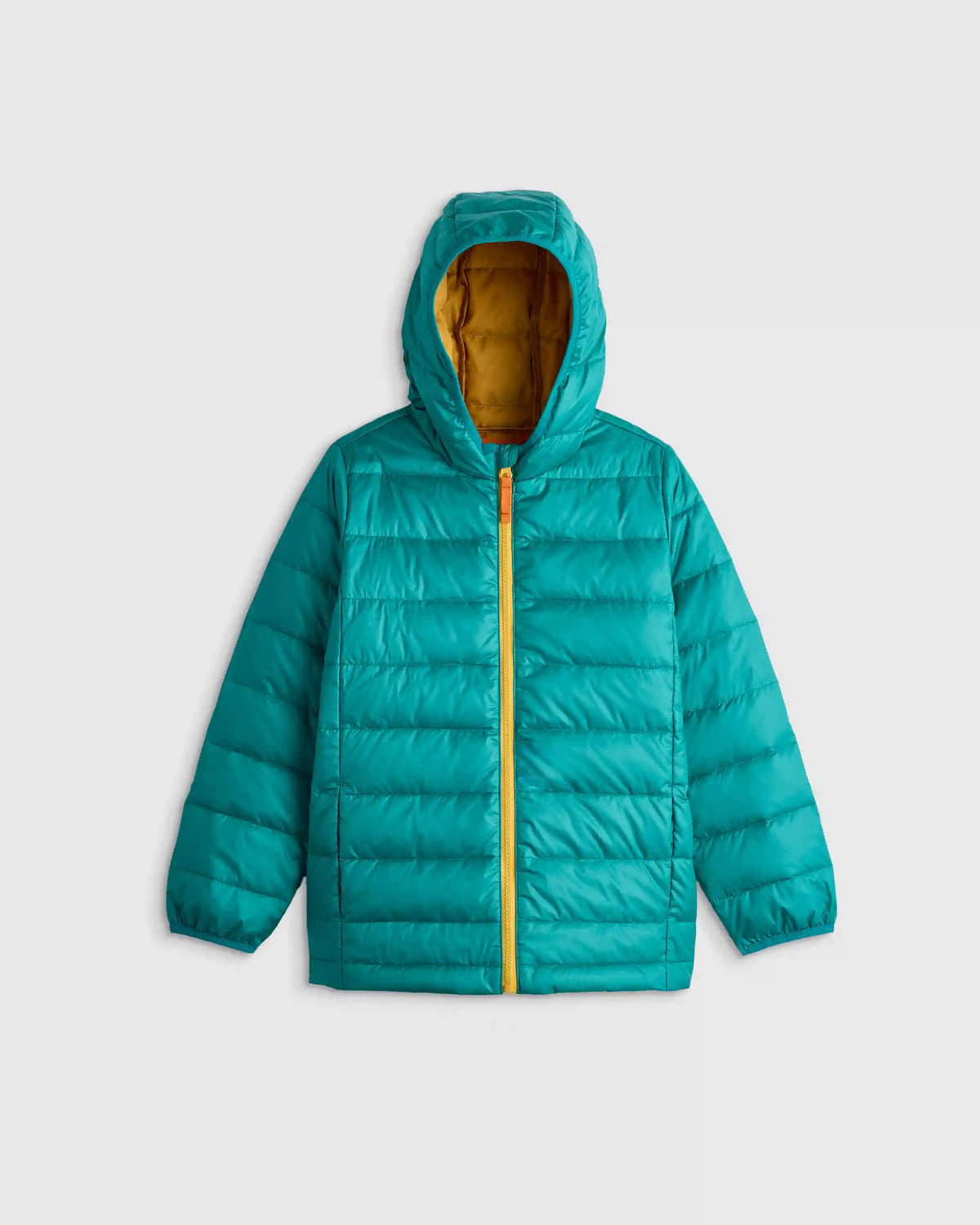 Lightweight Down Hooded Puffer Jacket