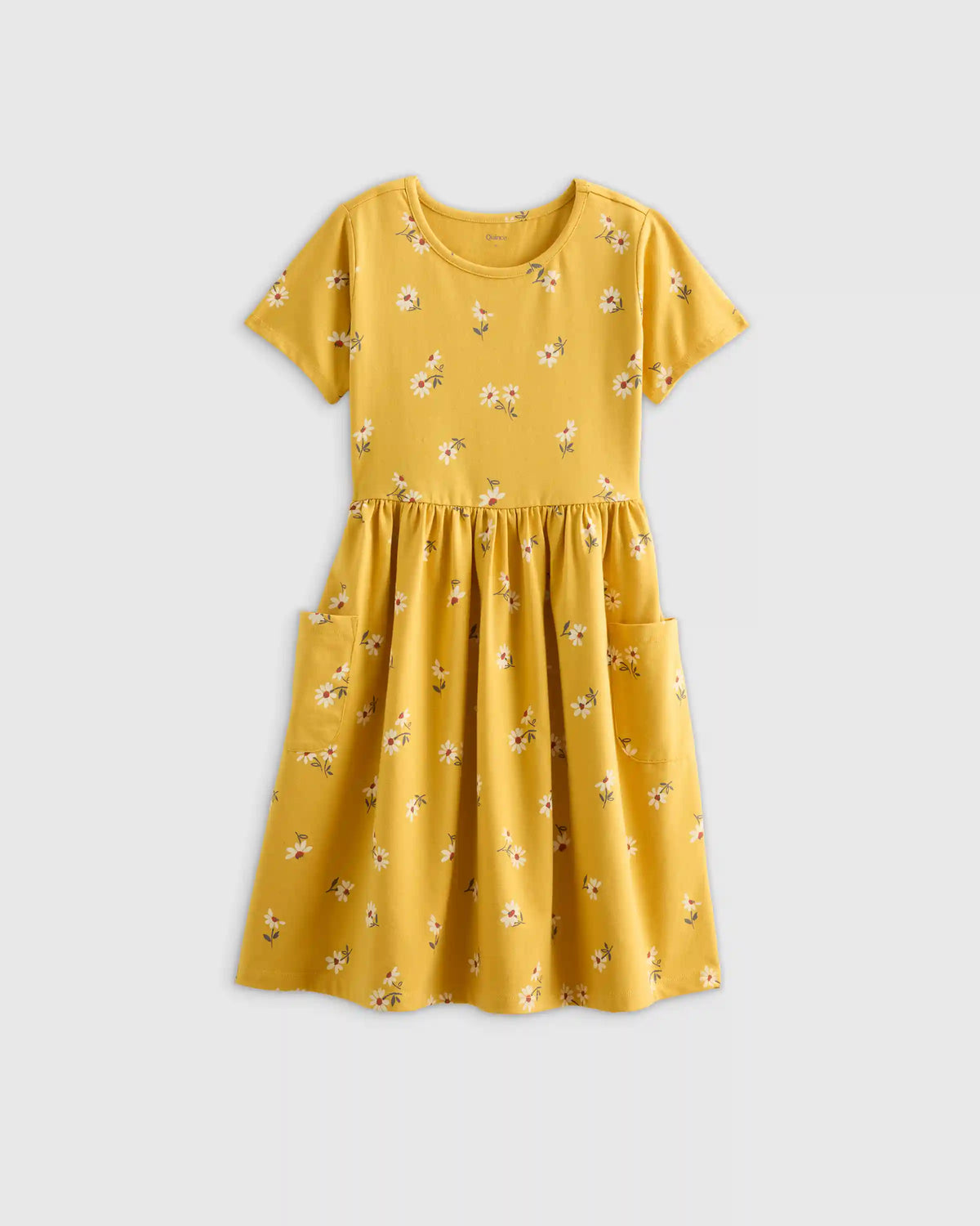 Organic Cotton Fit and Flare Pocket Dress