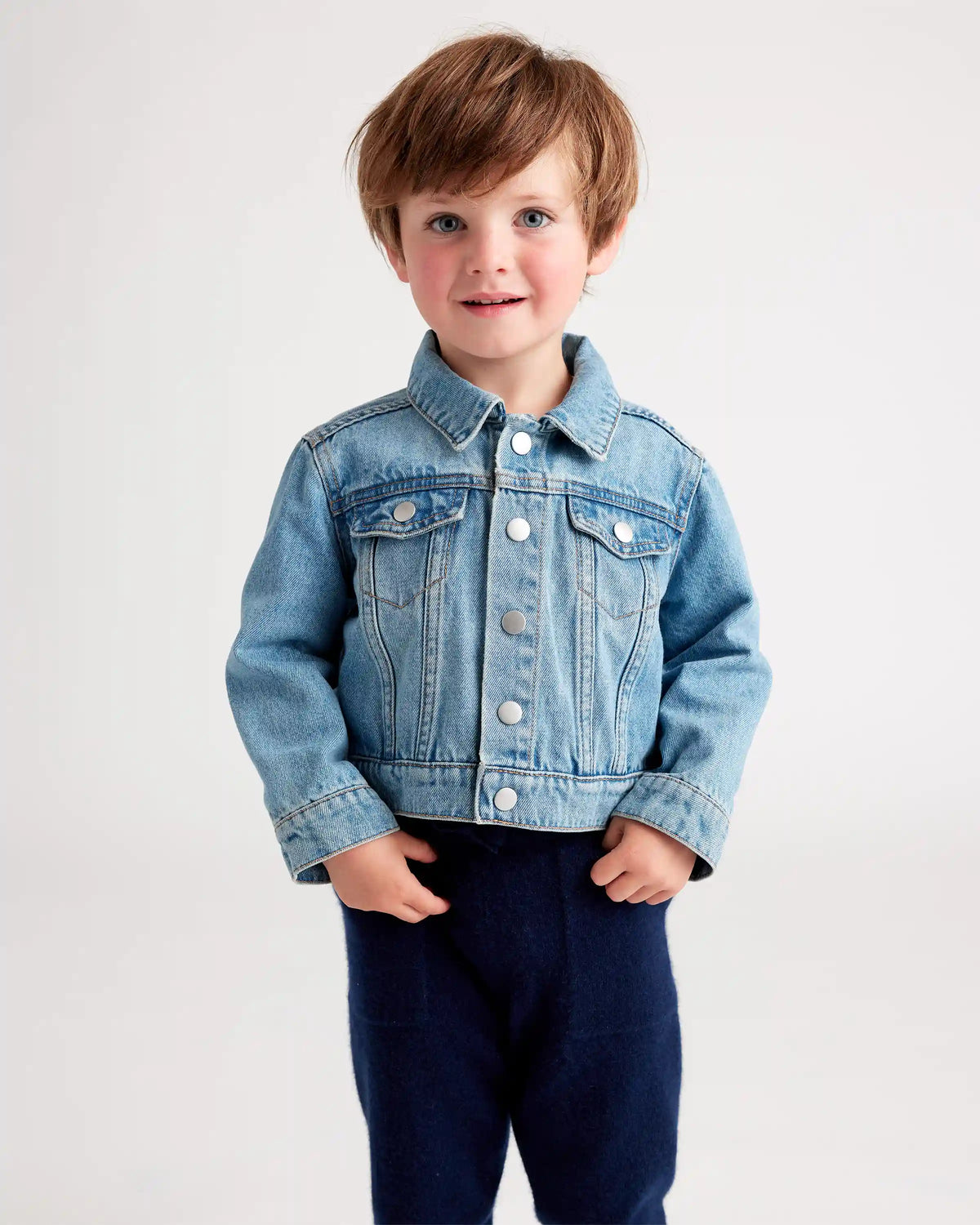 100% Organic Cotton Denim Jacket